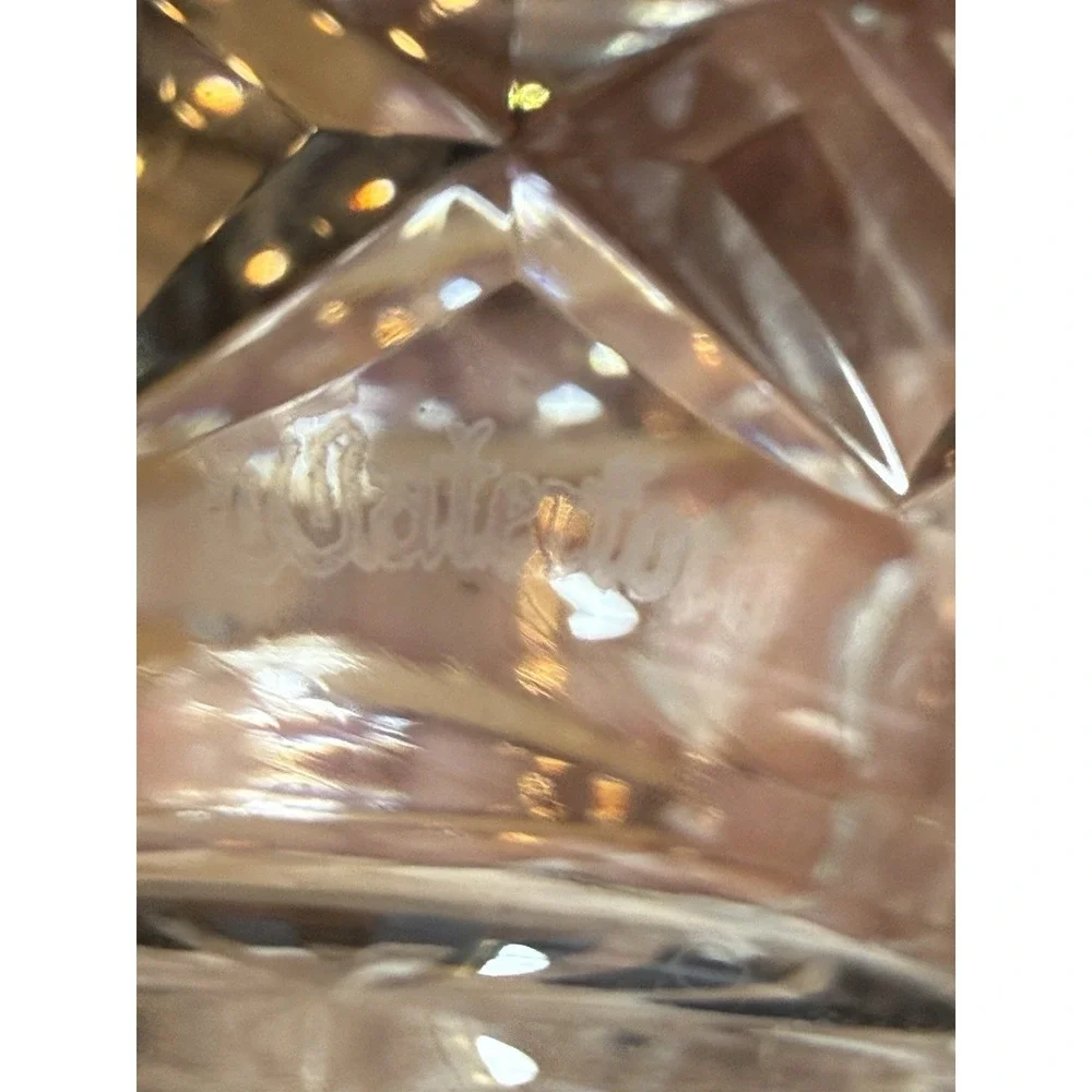 Vintage Waterford Crystal Bud Vase Signed 4